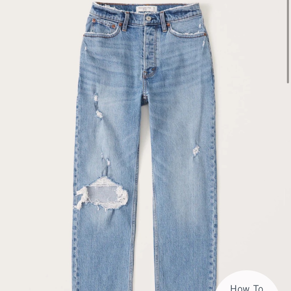 Abercrombie Dad Jeans